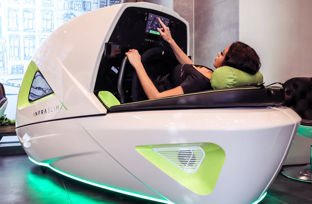 Infraslim X infrabicikli használata