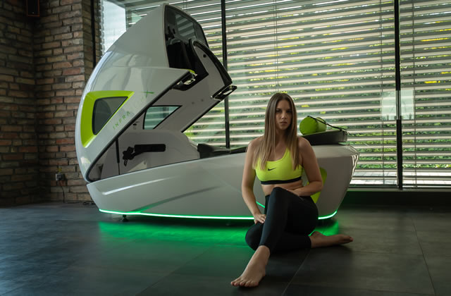 Infraslim X infrabicikli használata